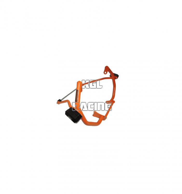 RD MOTO Crash frames KTM 1290 SuperDuke / R 2014-2019 - orange - Click Image to Close