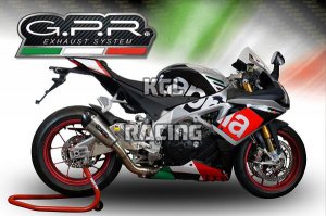 GPR pour Aprilia Rsv4 1000 RF-Rr 2015/16 - Racing Slip-on - Gpe Ann. Titaium
