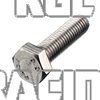 Hex bolt stainless steel - M10 x 70mm - 50 pieces - Click Image to Close