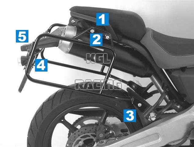 Kofferrekken Hepco&Becker - Yamaha MT-03 '06-> - Klik op de afbeelding om het venster te sluiten