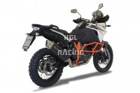 HP CORSE for KTM 1050 1090 1190 1290 ADVENTURE - Silencer 4-TRACK BLACK