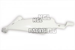 Front fairing lower part LH for GSX-R 600/750, 06-07, K6, K7, unpainted ABS, black. The fairing is made of high-quality ABS and