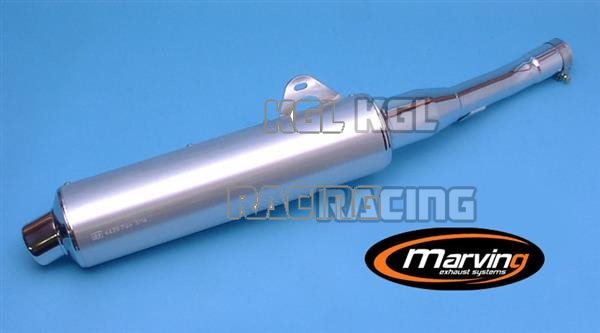 MARVING Silencer YAMAHA GTS 1000 - Cylindrical ? 114 Chromium + aluminium - Click Image to Close
