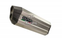 GPR for Voge Valico 650 Dsx 2021/2022 Euro5 - Homologated with catalyst Slip-on - Sonic Titanium