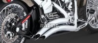 Vance & Hines Harley Davidson Softail '13-'14 - FULL SYSTEM BIG RADIUS 2-INTO-2