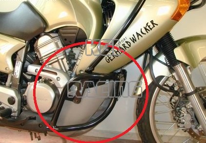 Valbeugels voor Honda XL650V '00-'07 (motor) - Klik op de afbeelding om het venster te sluiten