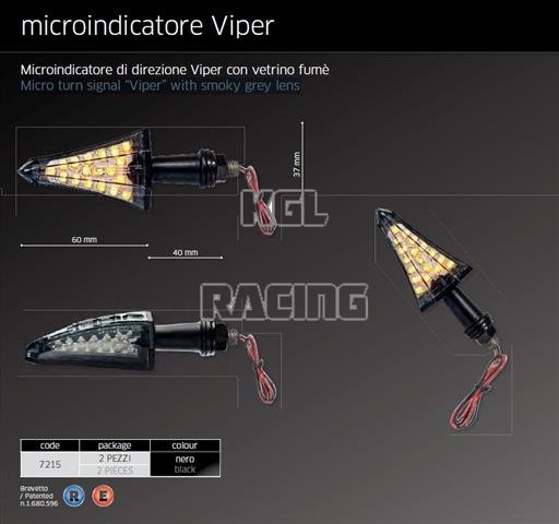 FAR clignoteur VIPER Micro STYLE Black (LED) - Cliquez sur l'image pour la fermer