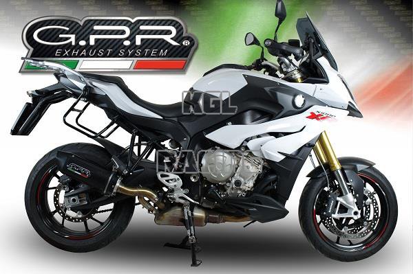 GPR for Bmw S 1000 Xr 2015/16 Euro3 - Homologated Slip-on - Furore Nero - Click Image to Close