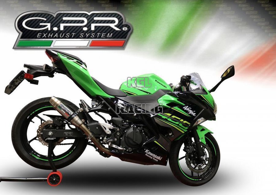 GPR pour Kawasaki Ninja 400 2018/22 - Racing System complet - Deeptone Inox - Cliquez sur l'image pour la fermer