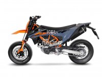 Leovince for KTM ENDURO 690 R ABS 2019-2024 - NERO full system