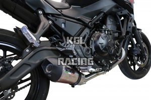 GPR voor Kawasaki Ninja 650 2017/20 Euro4 - Gekeurde met katalisator Volledige uitlaat - GP Evo4 Titanium