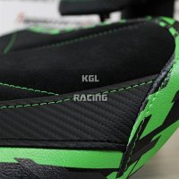 Seat cover compatible Kawasaki Z 900 2017 - 2024 - model Stripes special Velvet - WITH LOGO - Special edition
