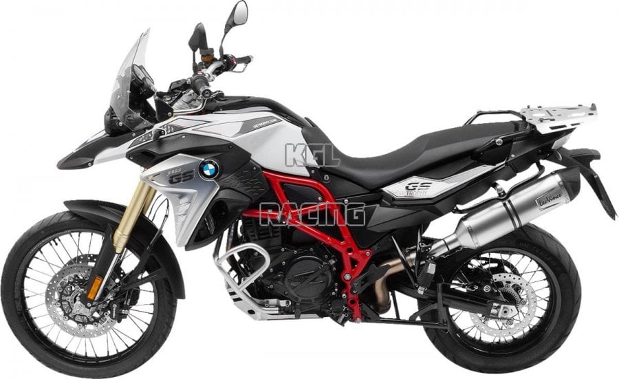Leovince for BMW F 800 GS / Adventure /Trophy 2017-2019 - LV ONE EVO stainless steel slip-on muffler - Click Image to Close