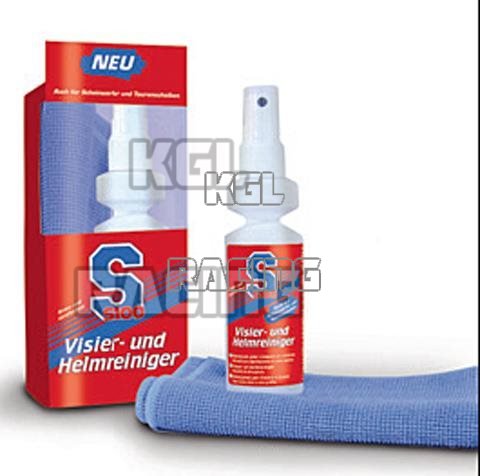 S100 Visor and helmet cleaner 100ml pump spray - Klik op de afbeelding om het venster te sluiten