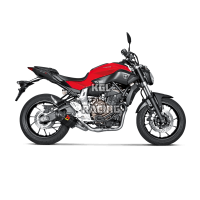 Akrapovic for YAMAHA MT-07 -'14-'21 Compl. Systeem/Ligne Complete CARBON silencer not homologated