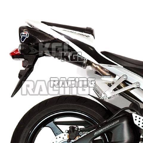 TERMIGNONI SLIP ON for Honda CBR 600RR 07->12 OVALE -TITANE/CARBONE - Click Image to Close