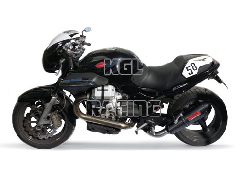 GPR for Moto Guzzi Sport 1200 4V 2006/07 - Homologated with catalyst Slip-on - Gpe Ann. Poppy - Click Image to Close