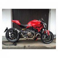 KGL Racing silencieux DUCATI MONSTER 821 /1200 /S '14-'16 - OVAL POWER CARBON