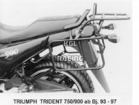 Support coffre Hepco&Becker - Triumph TRIDENT 750 '93-'98