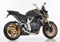 HURRIC for HONDA CB1000R (SC60) 2008-2016 - HURRIC Supersport slip on exhaust (4-1) super short - black