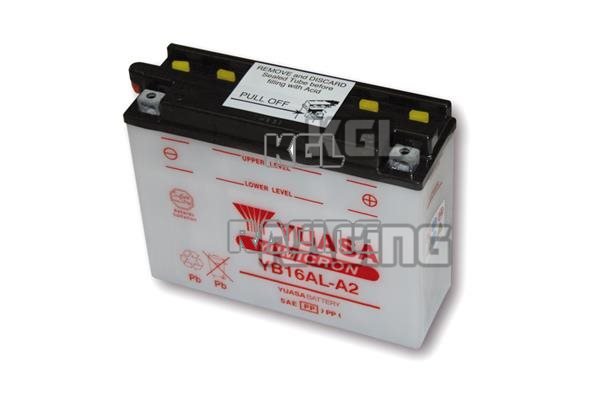 YUASA batterie YB 16AL-A2 - Cliquez sur l'image pour la fermer