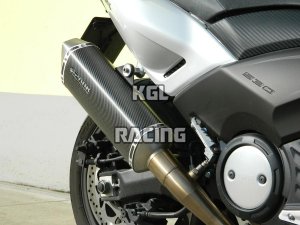 SPARK voor YAMAHA T-MAX 530 (12-16) FULL SYSTEM - FULL SYSTEM: silencer +S.STEEL collector including catalyst Force carbon