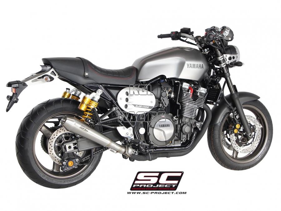 SC Project slip-on YAMAHA XJR 1300 '07->> / XJR 1300 RACER '15->> - Conic Inox - Click Image to Close