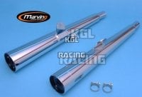 MARVING Silencers KAWASAKI Z 750 ZEPHIR - Marvi Chromium