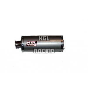 KGL Racing silencieux SUZUKI GSR 750 '11->> - OVALE TITANIUM SHORT