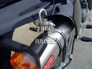 GPR pour Kawasaki Klx 650 R 1993/02 - Homologer Slip-on - Satinox