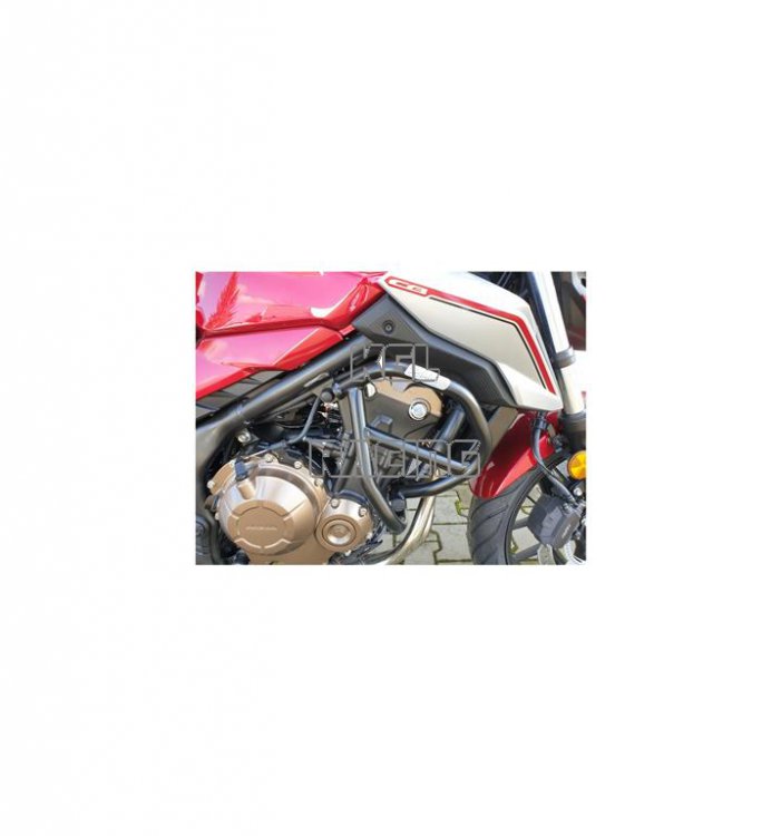 RD MOTO protection chute Honda CB500 F 2018-2020 - noir matt - Cliquez sur l'image pour la fermer