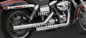Vance & Hines Harley Davidson Dyna '91-'14 - STRAIGHTSHOTS HS SLIP-ONS