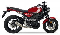 IXRACE for YAMAHA XSR 125 21-23 (RE44) - Full exhaust System MK2 SERIES INOX