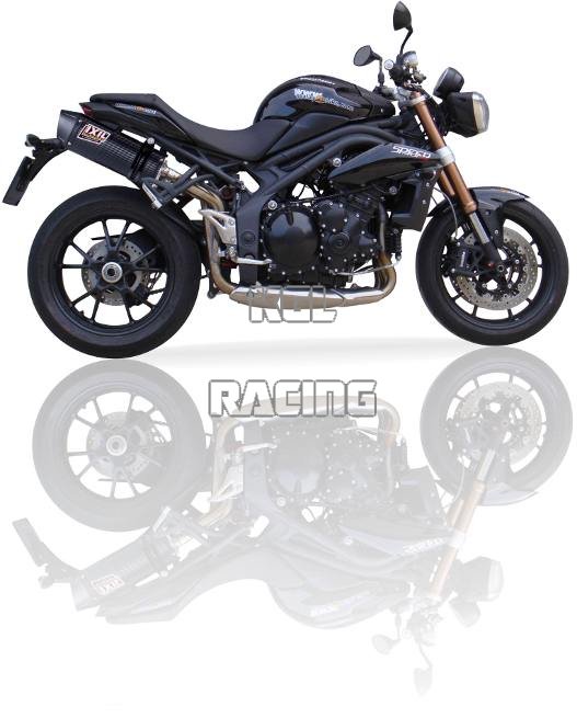 IXIL silencers (pair) Triumph Speed Triple 1050 11/15 Hexoval Carbon - Click Image to Close