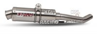 STORM ligne complet KTM 125 DUKE 11->> - Inox GP ROUND