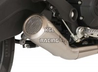 HP CORSE for DUCATI Monster 797 - Silencer GP07 LOW (GRID) Inox Satin