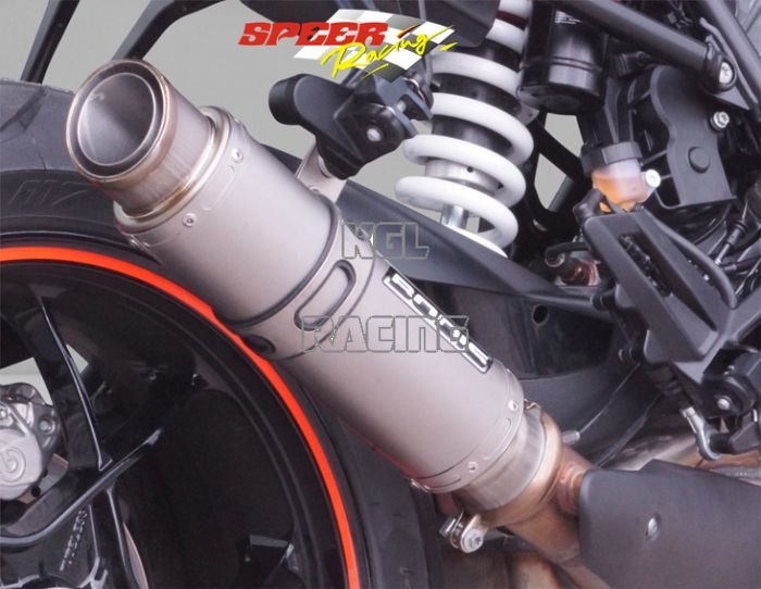 Bodis Slip-on KTM 1290 SUPER DUKE R '17- GP1-RSN - Titanium - Click Image to Close