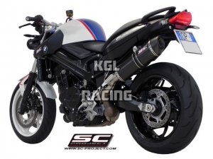 SC Project slip-on BMW F 800 R - Oval Carbon