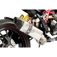 KGL Racing silencer DUCATI HYPERSTRADA / HYPERMOTARD 821 / 939 - HEXAGONAL TITANIUM