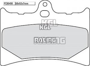 Ferodo Brake pads KTM 550 MXC 1993-1996 - Rear - FDB 498 Platinium Rear P
