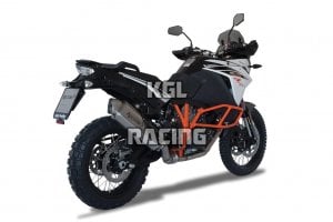HP CORSE for KTM 1050 1090 1190 1290 ADVENTURE - Silencer 4-TRACK SATIN