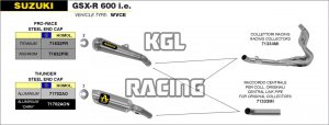Arrow pour Suzuki GSX-R 600 i.e. 2006-2007 - Silencieux Nichrom Pro-Race