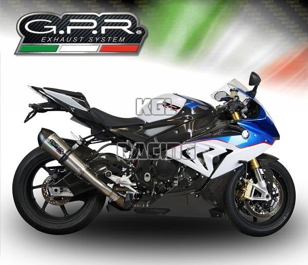 GPR for Bmw S 1000 Rr 2015/16 - Homologated Slip-on - M3 Titanium Natural - Click Image to Close