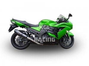 GPR pour Kawasaki Zzr 1400 2012/16 Euro3 - Homologer Double Slip-on - Gpe Ann. Poppy