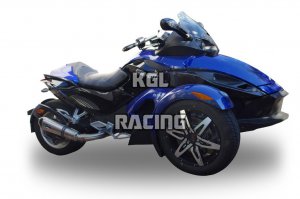 GPR for Can Am Spyder 1000 Gs 2007/09 - Homologated with catalyst Slip-on - Gpe Ann. Titaium