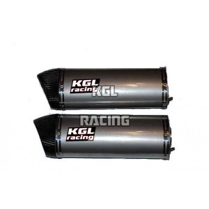 KGL Racing silencers DUCATI 620/750/800/900/1000 SS - SPECIAL TITANIUM