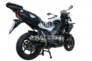 GPR pour Kawasaki Versys 1000 i.e. 2021/22 Euro5 - Homologer Slip-on - M3 Inox