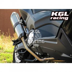 KGL Racing uitlaat Yamaha T-MAX 530 '12-> - DOUBLE FIRE TITANIUM
