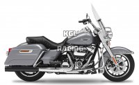 Kesstech for Harley Davidson Street Glide ST 117 2022-2023 - slip-on set FL-Double BLACK