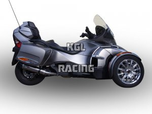 GPR for Can Am Spyder 1000 Rs - RSs 2013/16 - Homologated Slip-on - Gpe Ann. Titaium